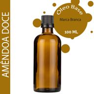 Huile d'Amande Douce - 100ml - Marque Blanche