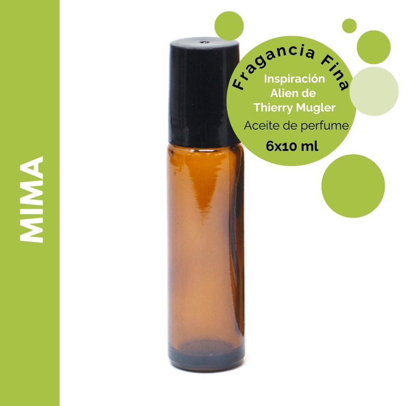 Huile de Parfum Fine Mima 10ml - Marque Blanche