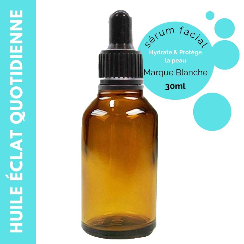 Huile Éclaircissante Quotidienne 30 ml - Sans étiquette