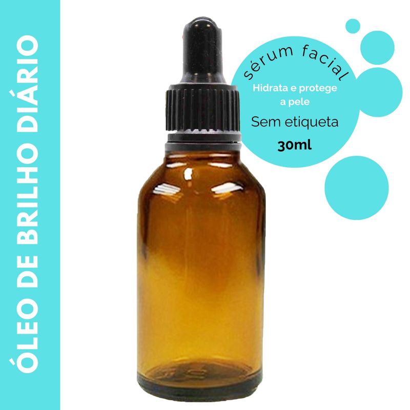 Huile Éclaircissante Quotidienne 30 ml - Sans étiquette