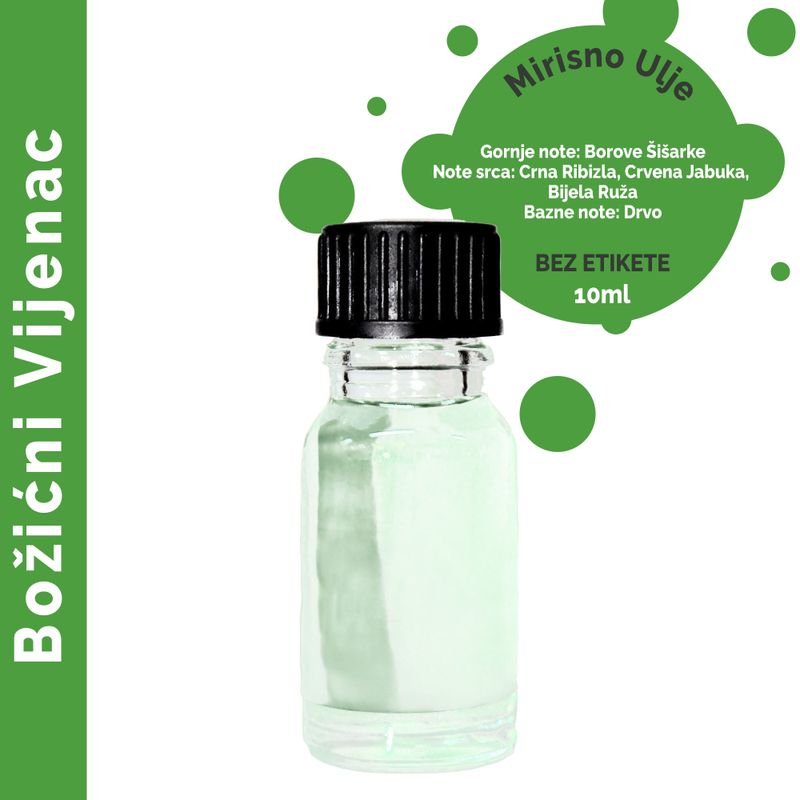 Huile Parfumée Guirlande de Noël 10ml - Marque Blanche