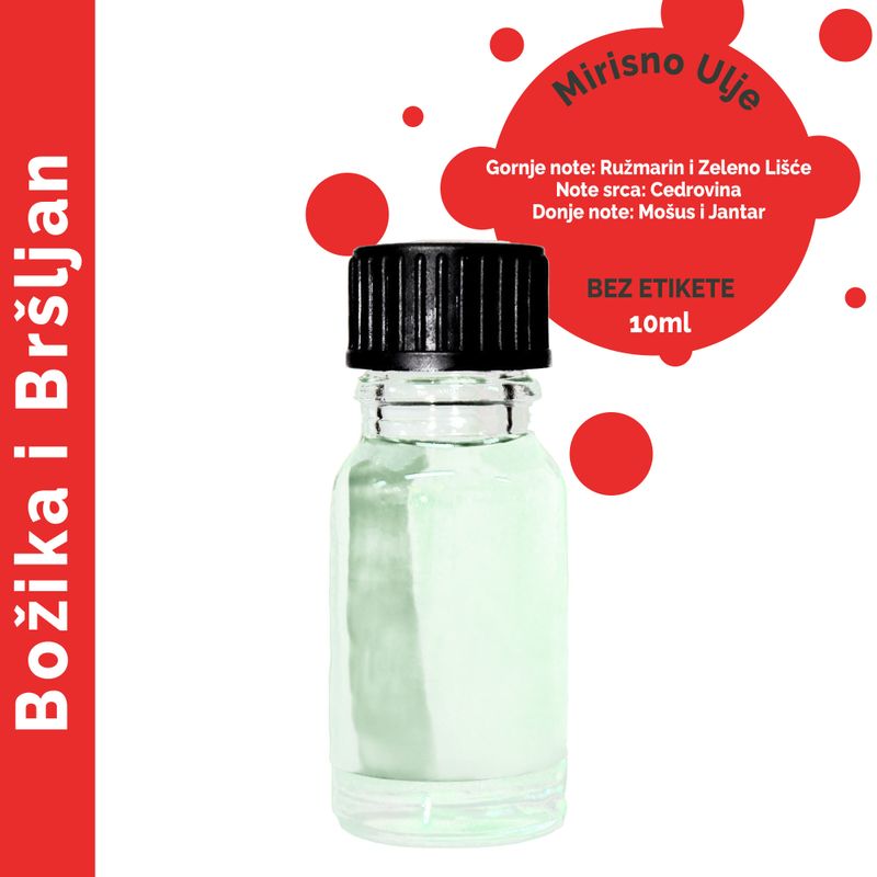 Huile Parfumée Houx & Lierre 10 ml - Marque Blanche