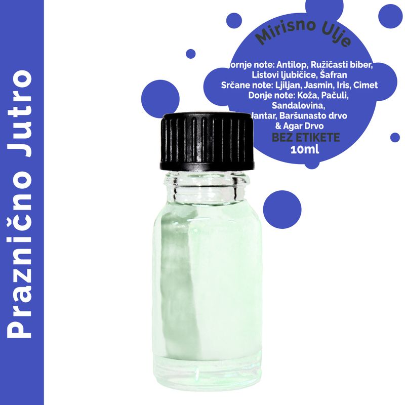 Huile Parfumée Matin Festif 10 ml - Marque Blanche