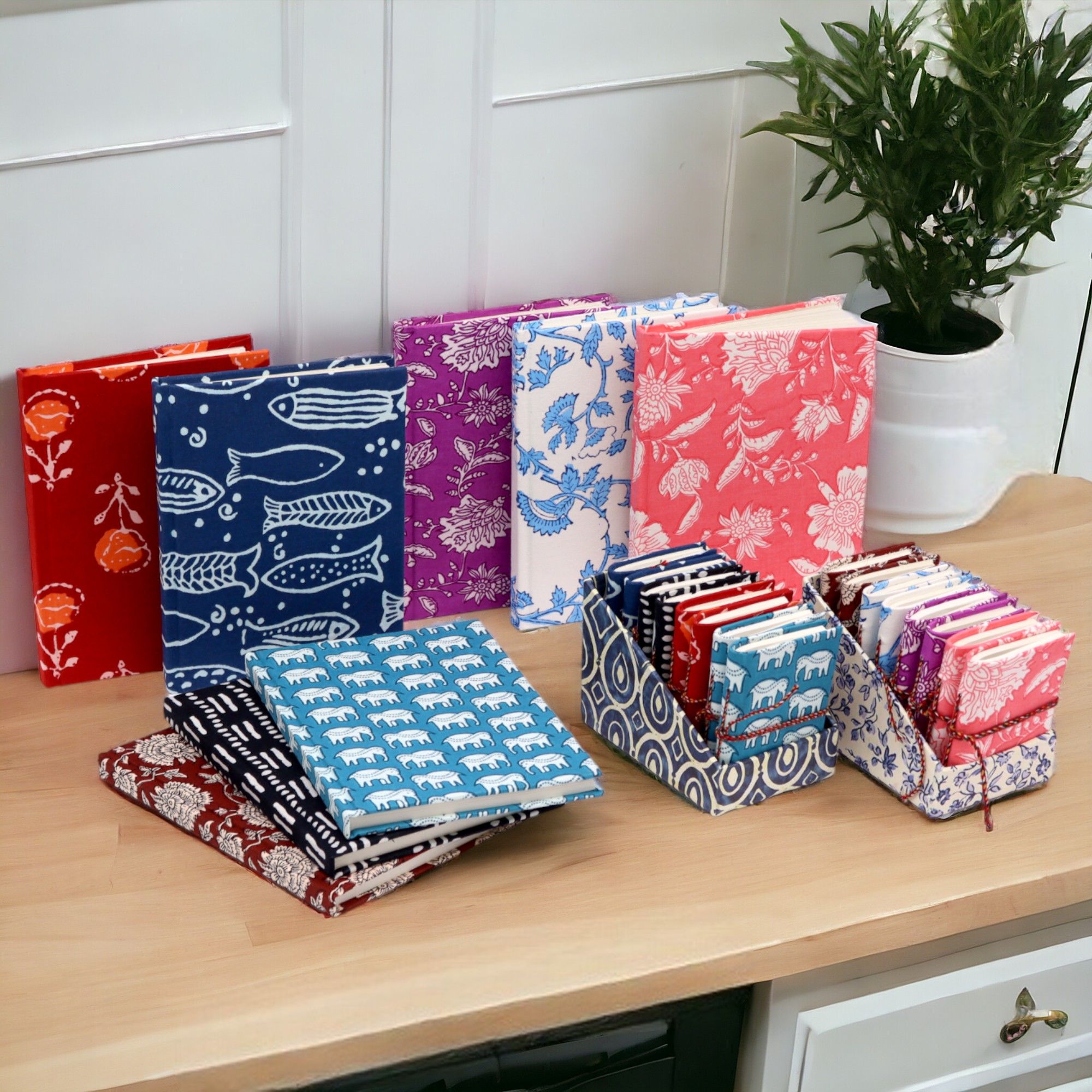 Carnets Reliés en Coton