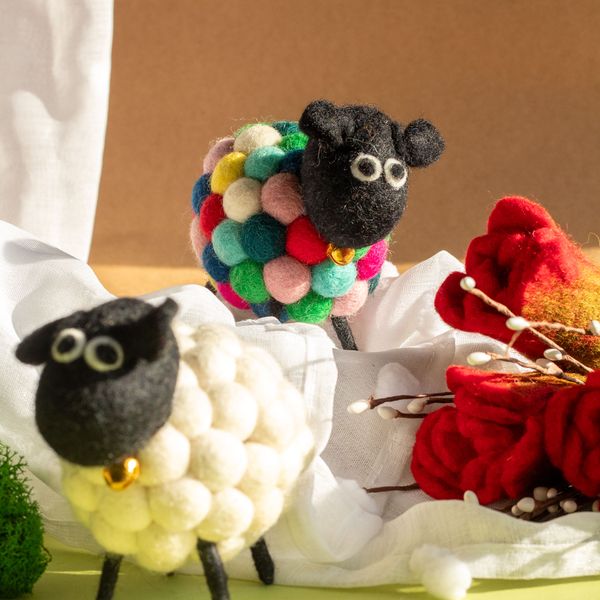 Petit Mouton en Feutrine