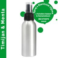 Brume d'Huiles Essentielles 100ml - Thym & Menthe - Marque Blanche
