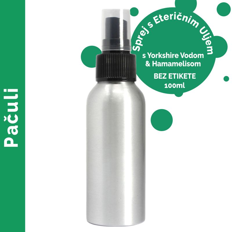 Brume d'Huiles Essentielles 100ml - Patchouli - Marque Blanche