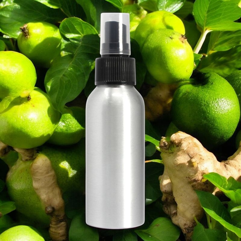 Brume d'Huiles Essentielles 100ml - Citron vert & Gingembre - Marque Blanche