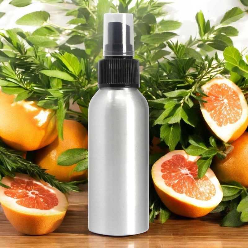 Brume d'Huiles Essentielles 100ml -Pamplemousse & Romarin - Marque Blanche