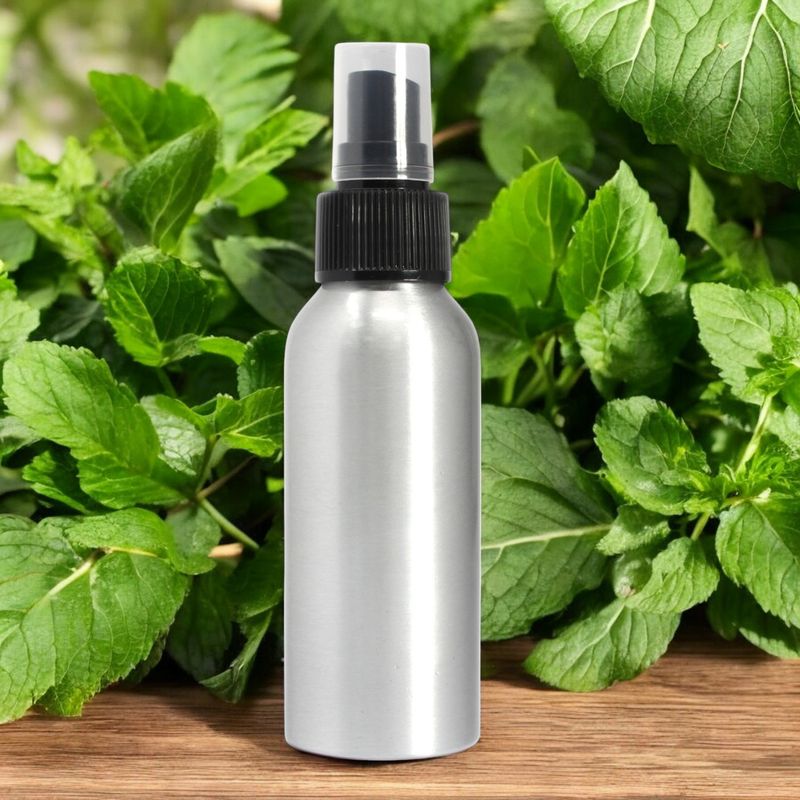 Brume d'Huiles Essentielles 100ml - Thym & Menthe - Marque Blanche