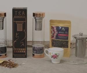 Pack de démarrage de bouteilles de thé & théières
