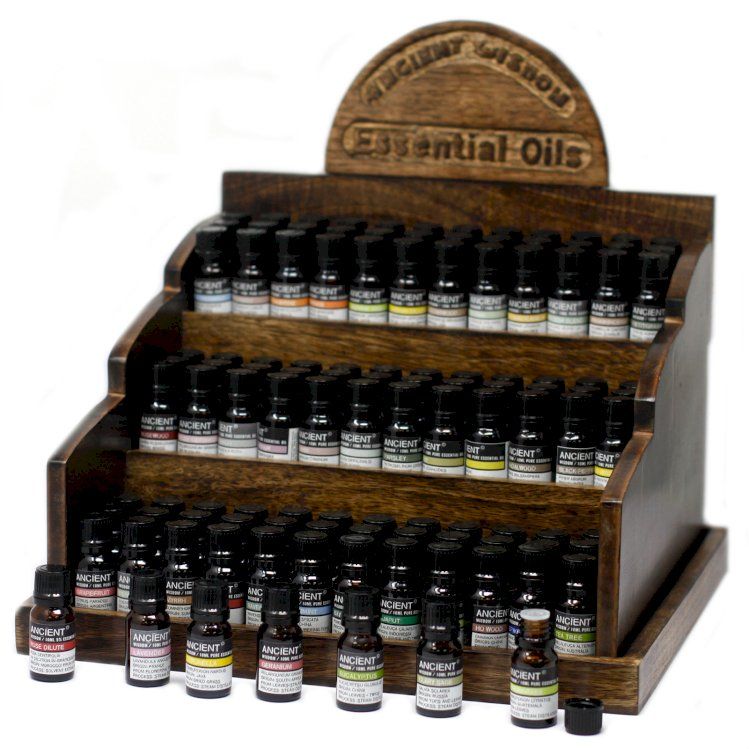 1 Présentoirs + 108 Huilles Essentielles 10ml