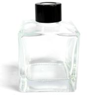 Bouteille Carrée avec Bouchon - 200ml
