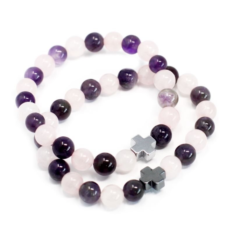 Pack de démarrage de 40 Packs de 2 Bracelets d'Amitié en Pierres Précieuses