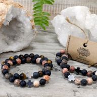 Pack de démarrage de 40 Packs de 2 Bracelets d'Amitié en Pierres Précieuses