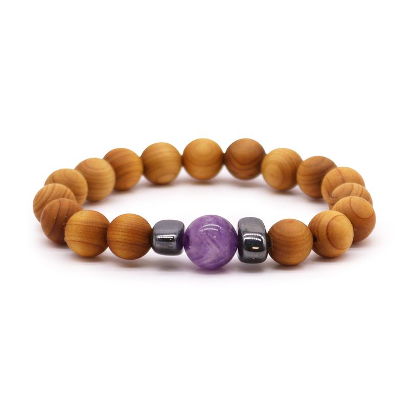 Pack de Démarrage Bracelets Chakra en Bois de Cèdre