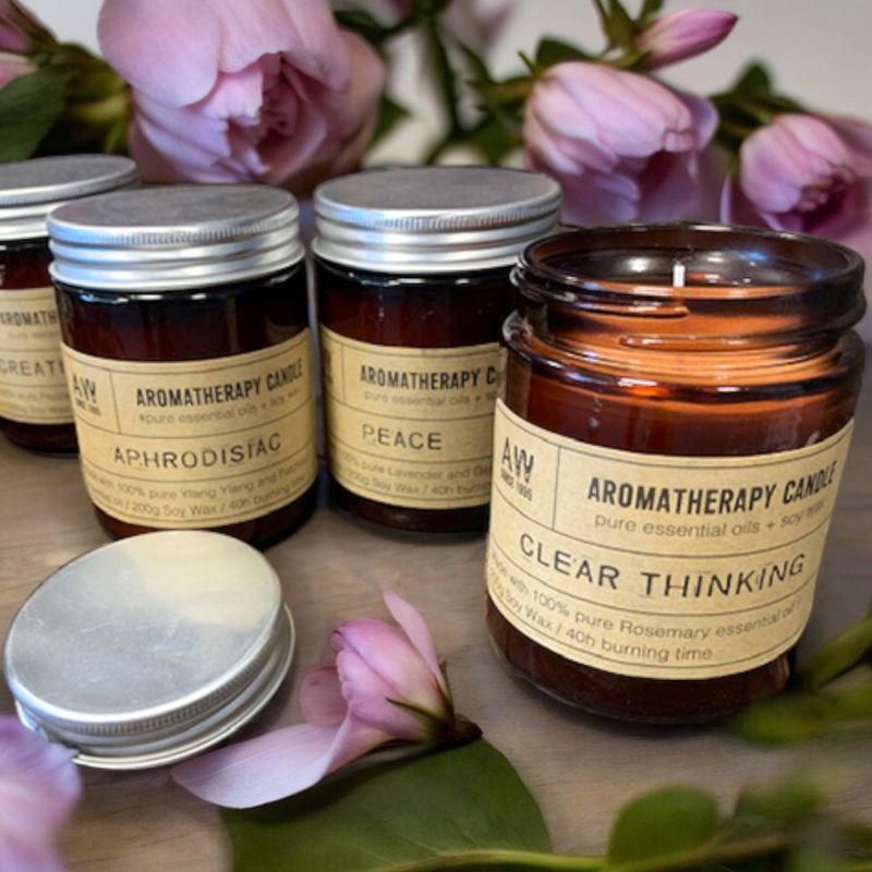 Pack de Démarrage de Bougies d'Aromathérapie à la Cire de Soja