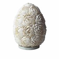 Lampe Coquillage Boho - Rose Ovale - 20cm