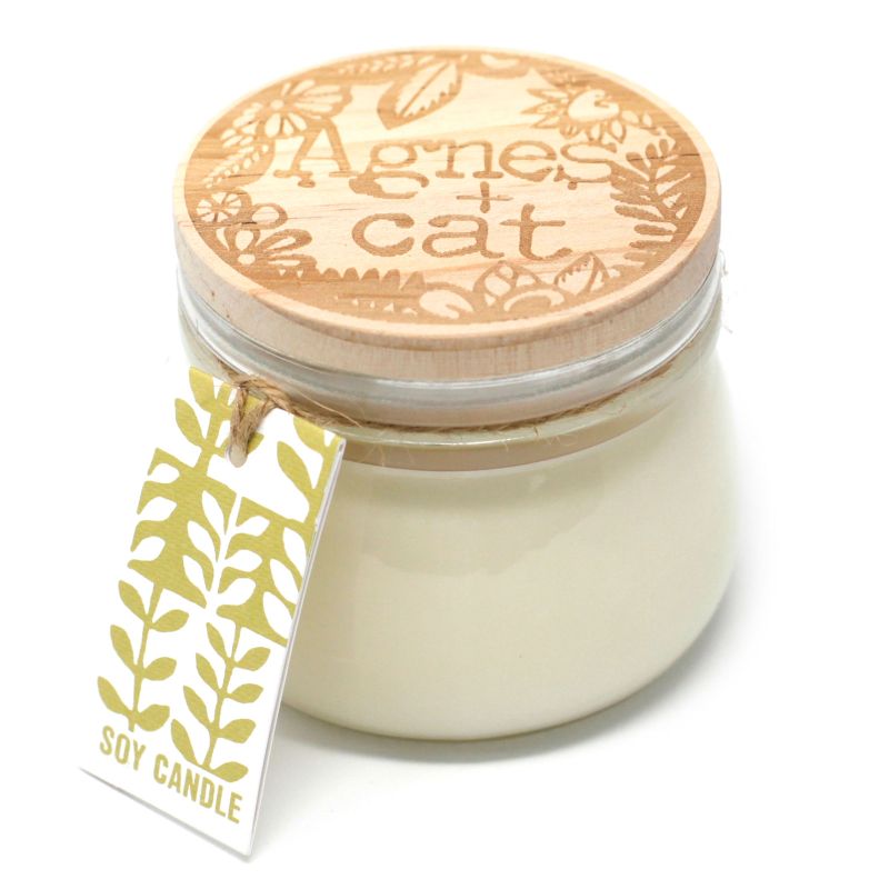 Coffret Cadeau de Bougies en Cire de Soja en Pot de 180 gr - Rouleau Marocain