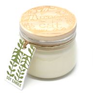 Coffret Cadeau de Bougies en Cire de Soja en Pot de 180 gr - Rhubarbe