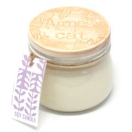 Coffret Cadeau de Bougies en Cire de Soja en Pot de 180 gr - Peonie pressée