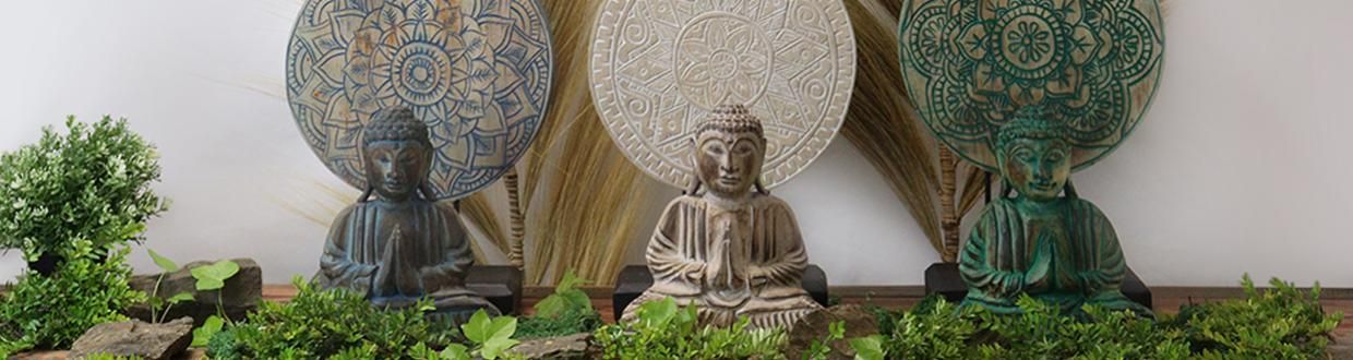 Set Feng Shui Bouddha - Bougeoir