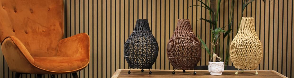 Lampes de Table en Rotin