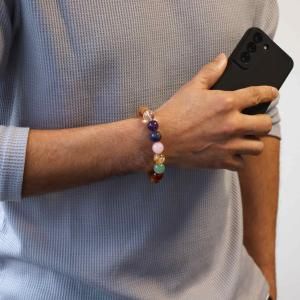 Vente en Gros Bracelets Chakra En Bois De Cèdre