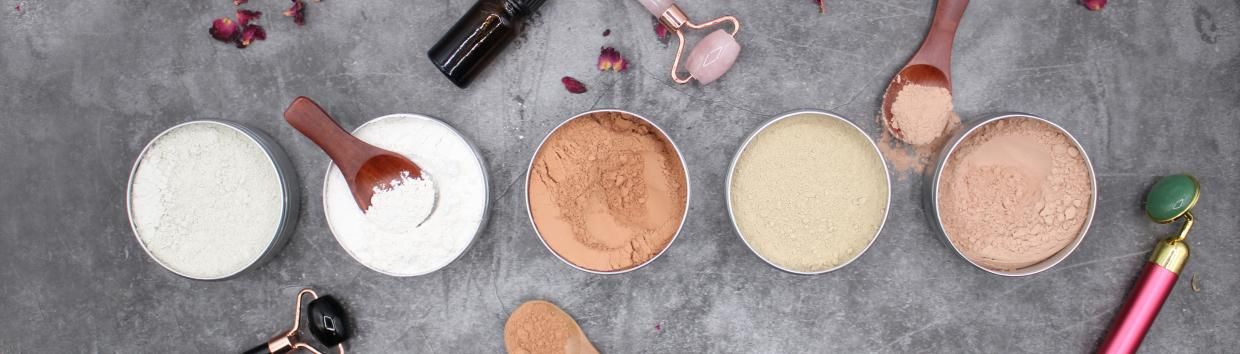 Masques pour visage en Argile