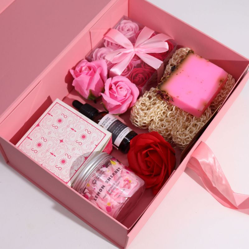 Coffret Cadeau en Kit - Grand Format (28,2 x 20,2 x 9,2 cm) - Bleu Bébé