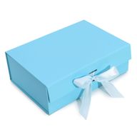 Coffret Cadeau en Kit - Grand Format (28,2 x 20,2 x 9,2 cm) - Bleu Bébé
