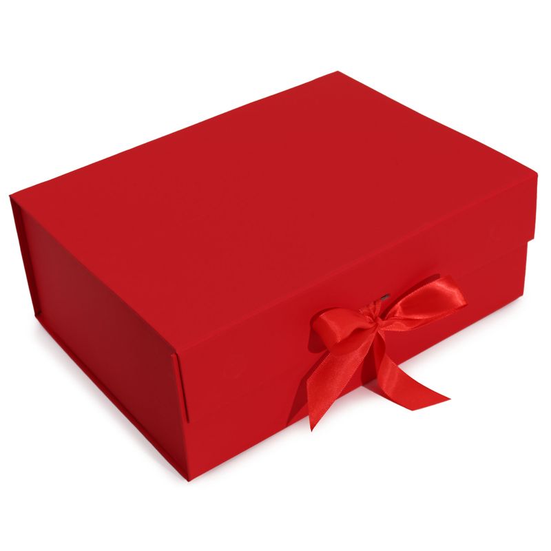 Coffret Cadeau en Kit - Extra Large (33x25x12cm) - Rouge