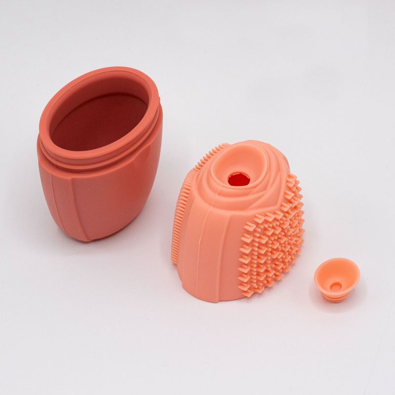 Rouleau de Glace en Silicone pour le Visage - Rouleau - Pêche