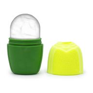 Rouleau de Glace en Silicone pour le Visage - Rouleau - Vert