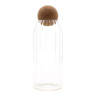 Pot en Verre Cottage Boule de Liège - Nervuré - 20 cm