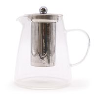 Théière à Infusion en Verre - Forme de Flacon - 950ml