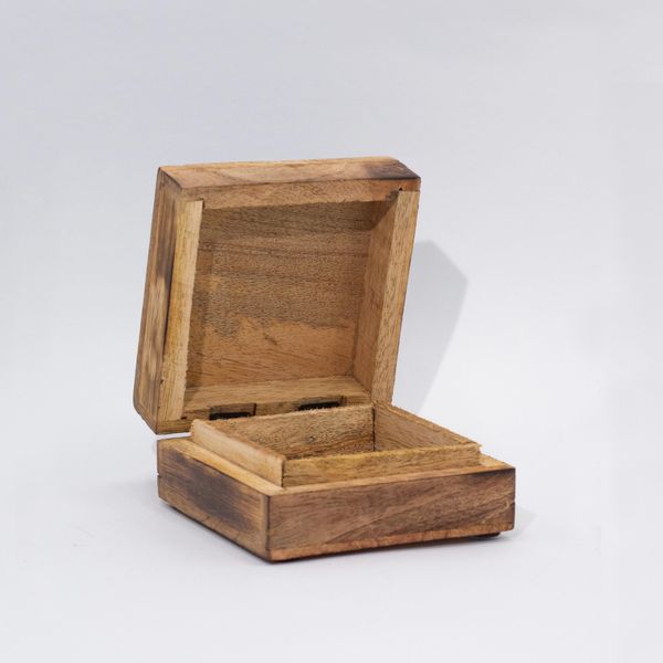 Petite Boîte Carrée Émaillée 10x10x4.2cm - HOP HARE