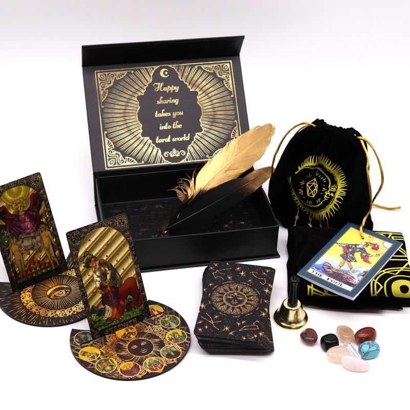 Tarot Feuille d'Or - Que la Magie Commence