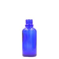 Bouteille Compte-gouttes en Verre Bleu de 5ml - Sans Bouchon