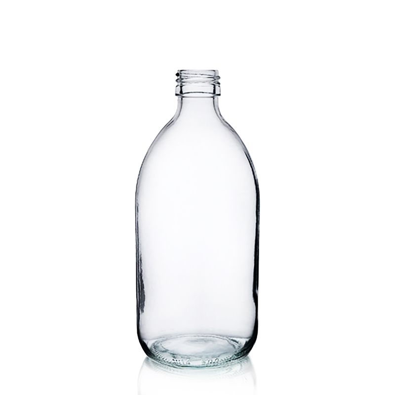 Bouteille en Verre Médicinale Transparente de 150 ml