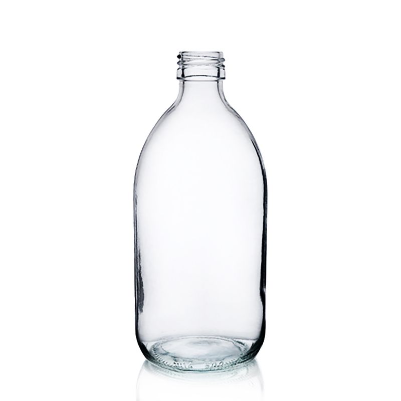 Bouteille en Verre Médicinale Transparente de 300 ml