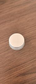 Capuchon pour flacon transparent (pour 500 ml) - aluminium argenté 30 mm