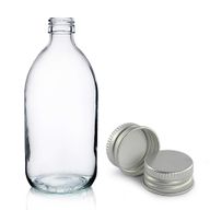 Bouteille en Verre Médicinale Transparente de 500 ml