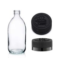 Bouteille en Verre Médicinale Transparente de 150 ml