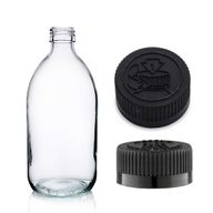 Bouteille en Verre Médicinale Transparente de 300 ml
