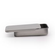 Mini Distributeur en Étain avec Couvercle Coulissant - 15 g (8 x 3,4 x 1,2 cm)