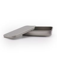 Mini Distributeur en Étain avec Couvercle Coulissant - 20 g (7 x 4,2 x 1,5 cm)