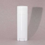 Distributeur de Rouge à Lèvres Ovale Blanc - 5gms (6.6x1.9x1.2cm)