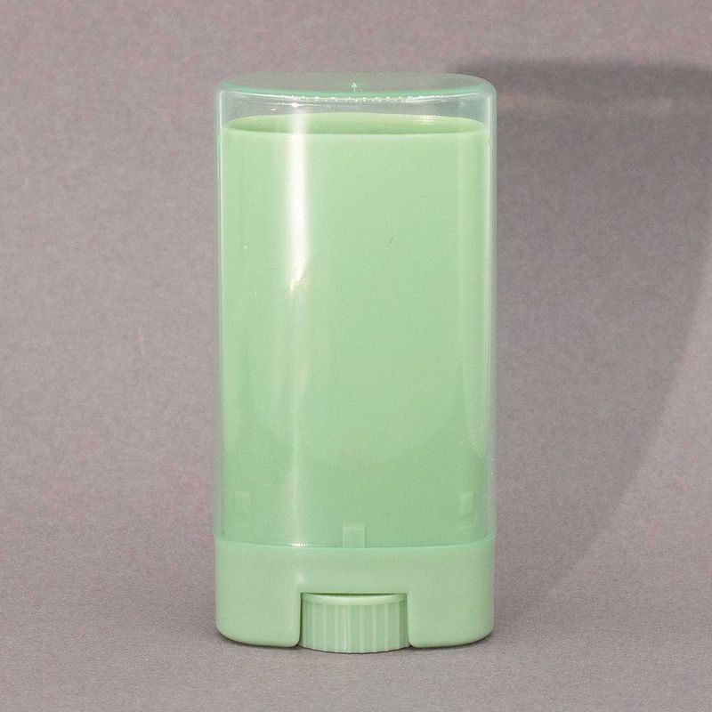 Distributeur Stick Déo/Parfum Solide Vert - 15gms (7.4x3.6x1.6cm)