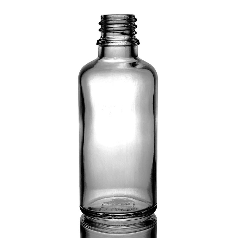 100ml Flacon Compte-Gouttes En Verre Gris Fumé